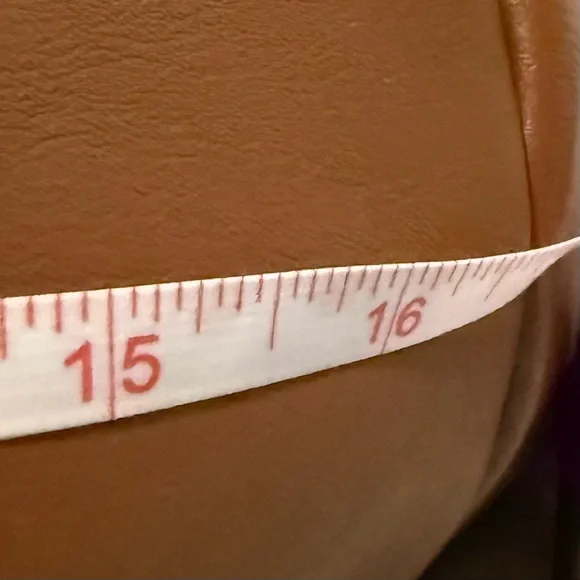 Dooney & Bourke Pebble Grain Satchel Bag in Smooth Brown Leather, Gold Accents - Picture 13 of 13